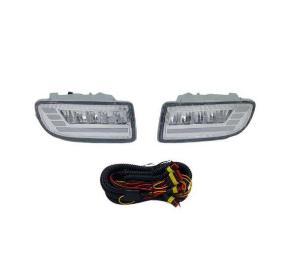 طقم كشاف ضباب تويوتا لاندكروزر 98-2006 - LED