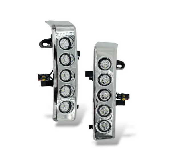 طقم كشاف ضباب تويوتا شاص 2012 LED - عرضي