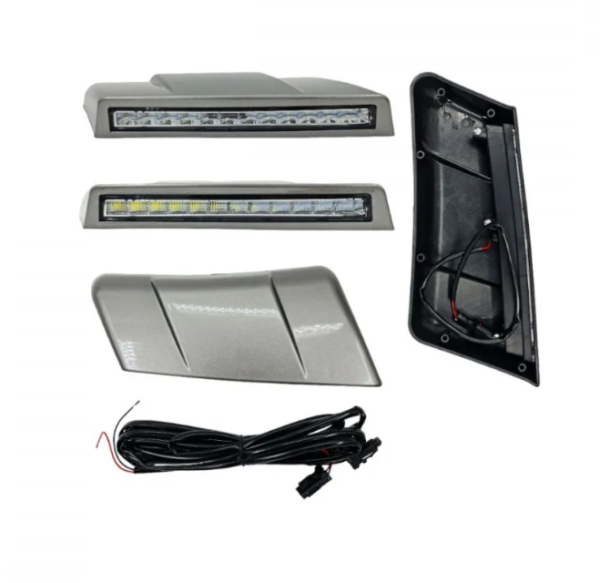 طقم كشاف ضباب تويوتا شاص 2015 LED - طولي