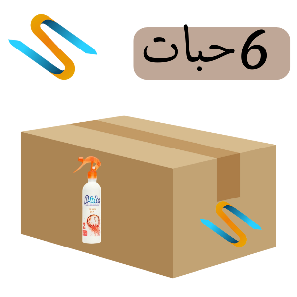 كرتون معطر جو فريدا برائحة الخوخ 6 حبات