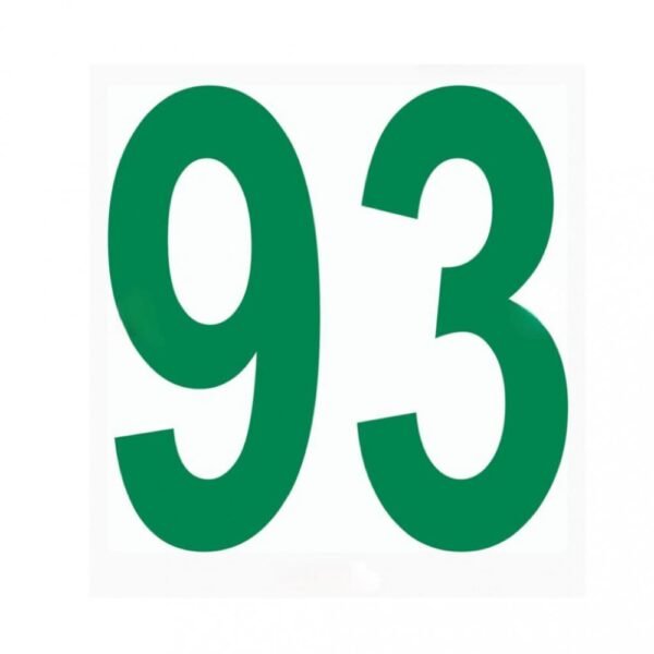 استكير 93 باب السيارة او الزجاج الامامي لون اخضر