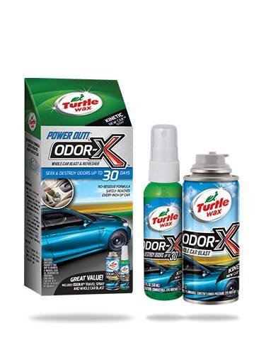 مزيل رائحة الدخان مع معطر نيو كار ماركة ترتل واكس الامريكي