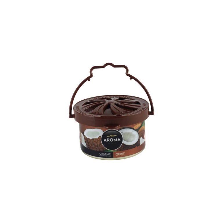 اروما كار معطر هواء عضوي للسيارة برائحة جوز الهند