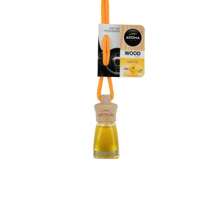 أروما كار معطر جو برطمان معلق للسيارة فانيلا من وود ميني