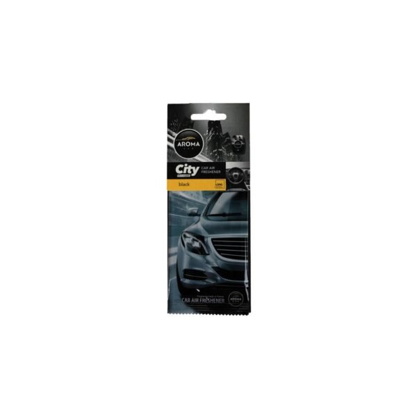 أروما كار , معطر السيارة أسود ورق