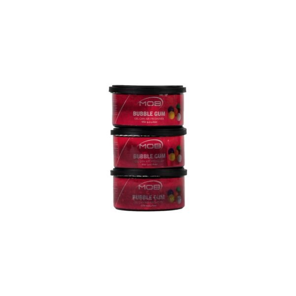 أم او بي علبة جل علكة 3 في 1 معطر جو للسيارة