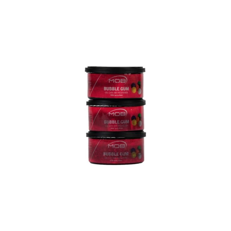 أم او بي علبة جل علكة 3 في 1 معطر جو للسيارة
