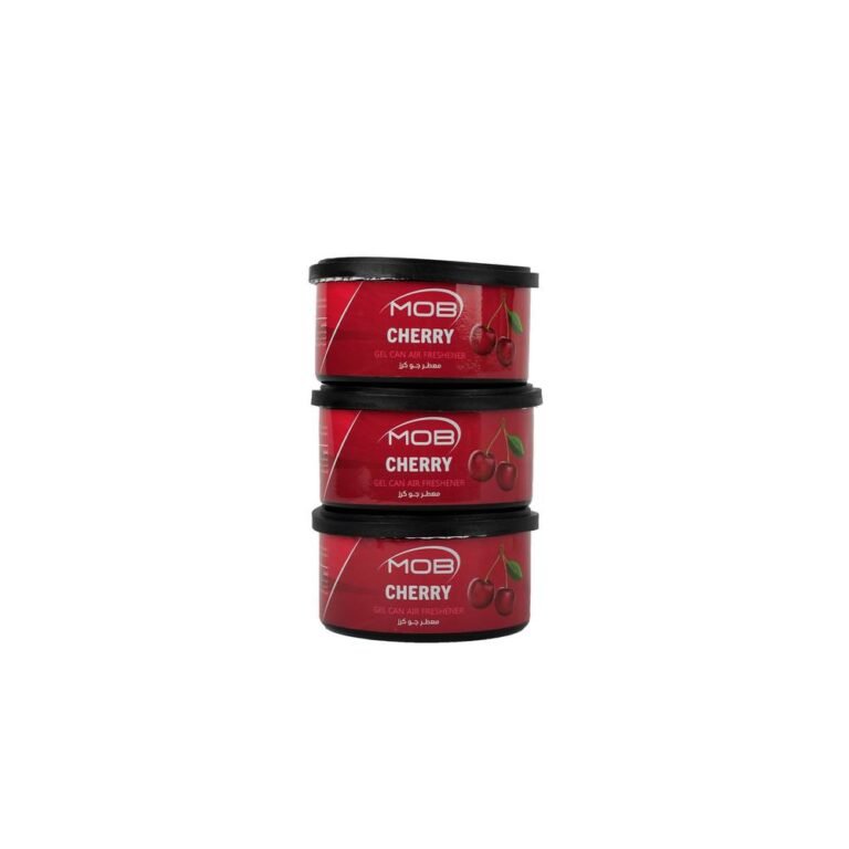 أم او بي علبة جل كرز 3 في 1 معطر جو للسيارة