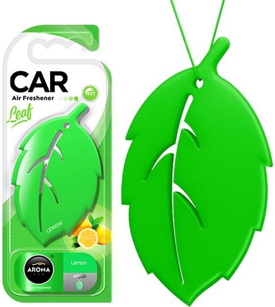 اروما معطر جو سيارة- ورقة 3D برائحة الليمون
