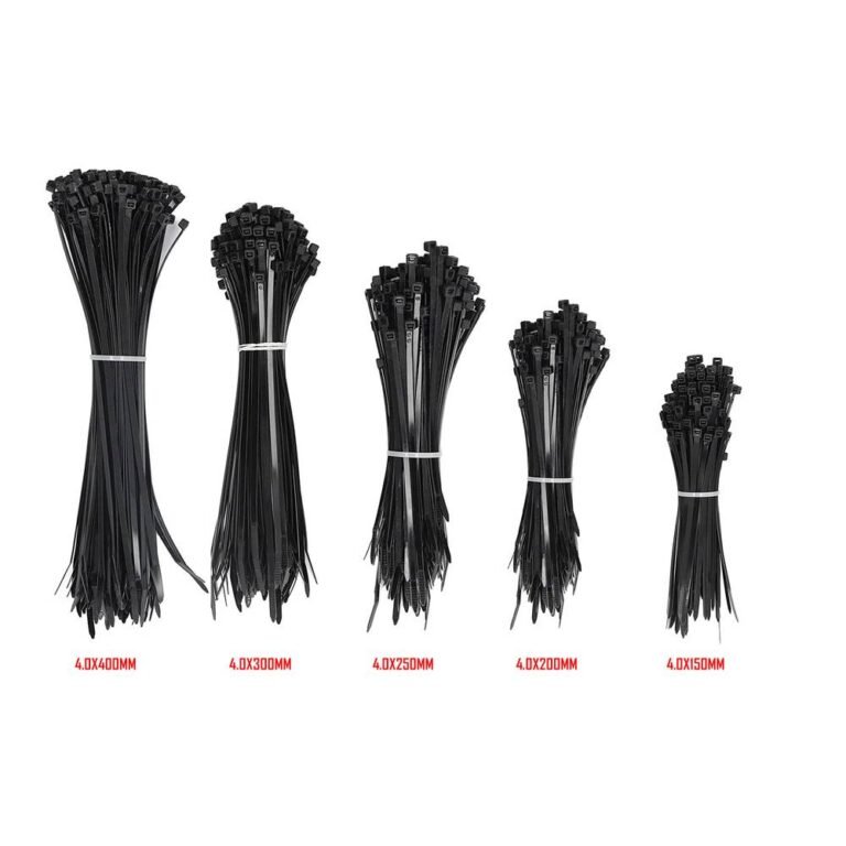 رباط بلاستيك اسود 4.0X150MM 100PCS