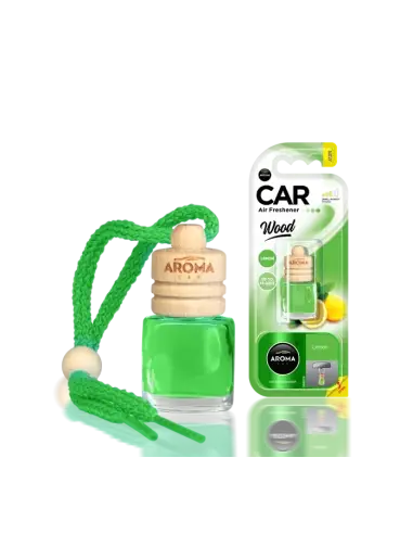 اروما معطر جو سيارة - جرة معلقة برائحة الليمون ، 6 مل