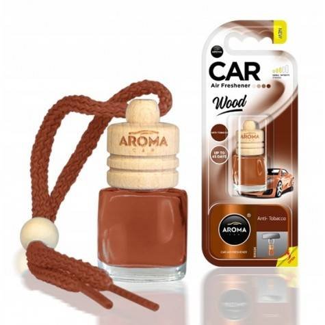اروما معطر جو سيارة - جرة معلقة برائحة مضاد للتدخين، 6 مل