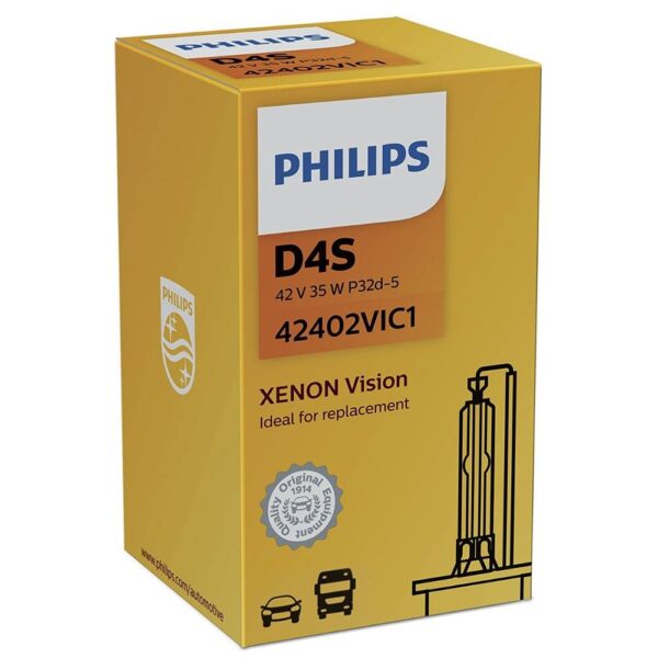 فيليبس لمبة زينون فيجن ستاندرد D4S 35W-42V