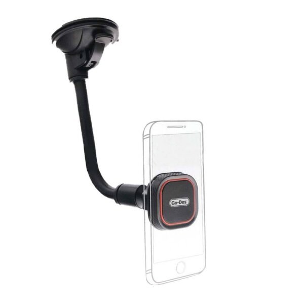 Go-Des حامل جوال مغناطيس يثبت على زجاج وطبلون السيارة GD-HD653