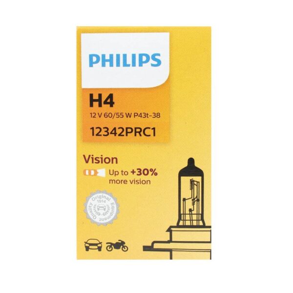 فيليبس لمبة المصابيح الأمامية للسيارة H11 60/55 واط 12 فولت