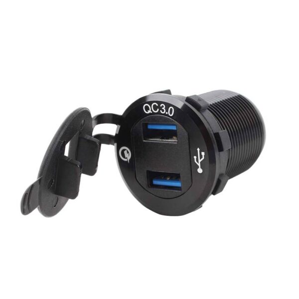منفذ USB دائري 2 مدخل