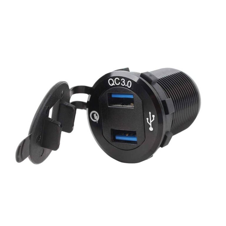 منفذ USB دائري 2 مدخل
