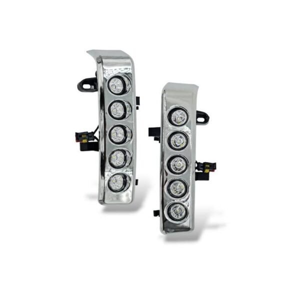 طقم كشاف ضباب تويوتا شاص 2012 LED - طولي