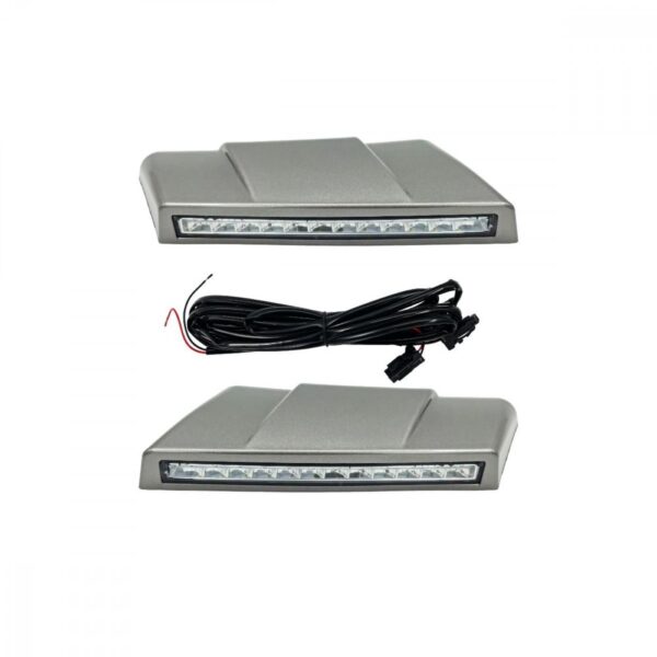 طقم كشاف ضباب تويوتا شاص 2015 LED - عرضي
